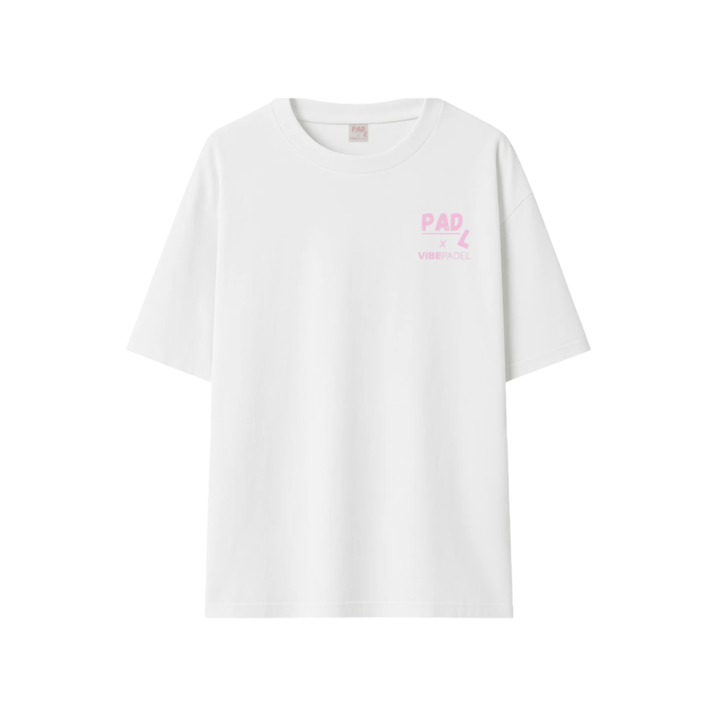 PadL x VIBEPADEL T-Shirt - White *LIMITED EDITION - PadL Clothing