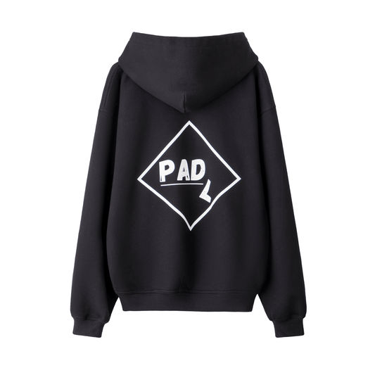 PadL Club Hoodie - Black - PadL Clothing